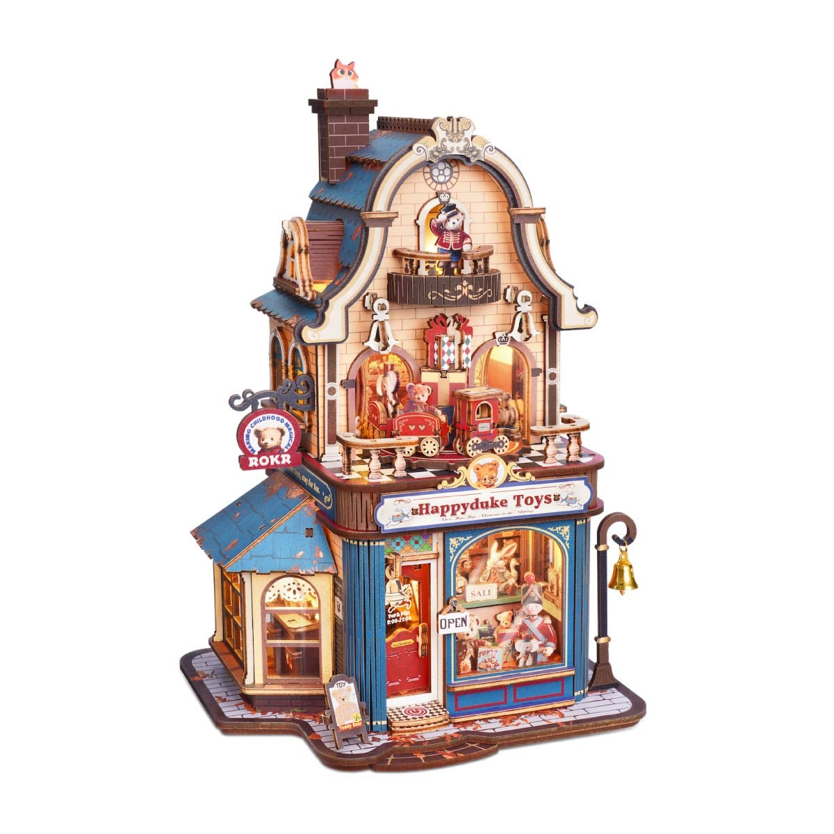 ROKR Happyduke Toys EAM01 — completed model DIY kit display