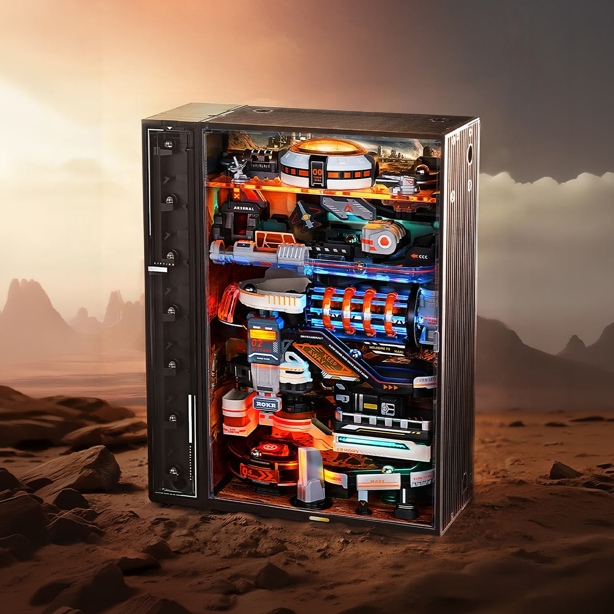 ROKR Mars Outpost MR05S — display setting DIY kit display