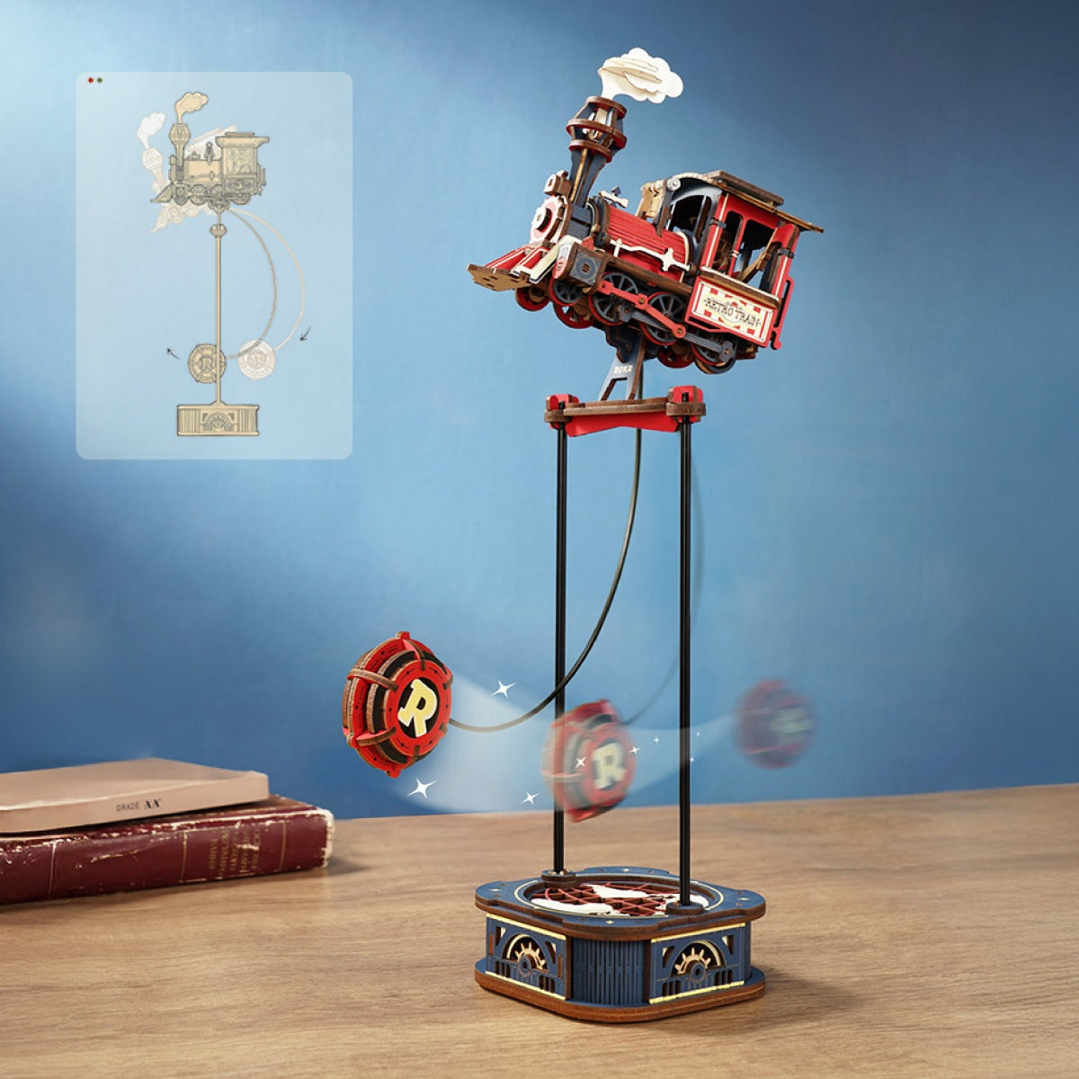 ROKR Power Express MCD07 — pendulum display DIY kit display