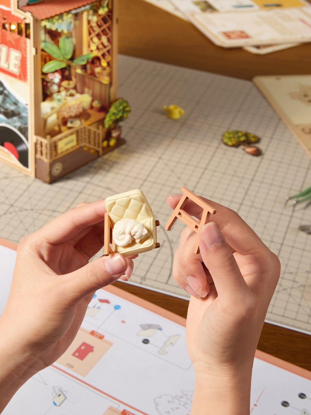Rolife Sunset Isle TGB18 — display setting DIY kit display
