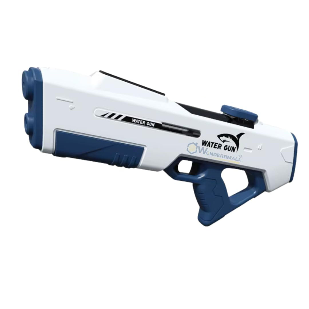 400ML Automatic Space Pulse White Mecha Style Water blaster Shooting Game Pistol Kids Toys