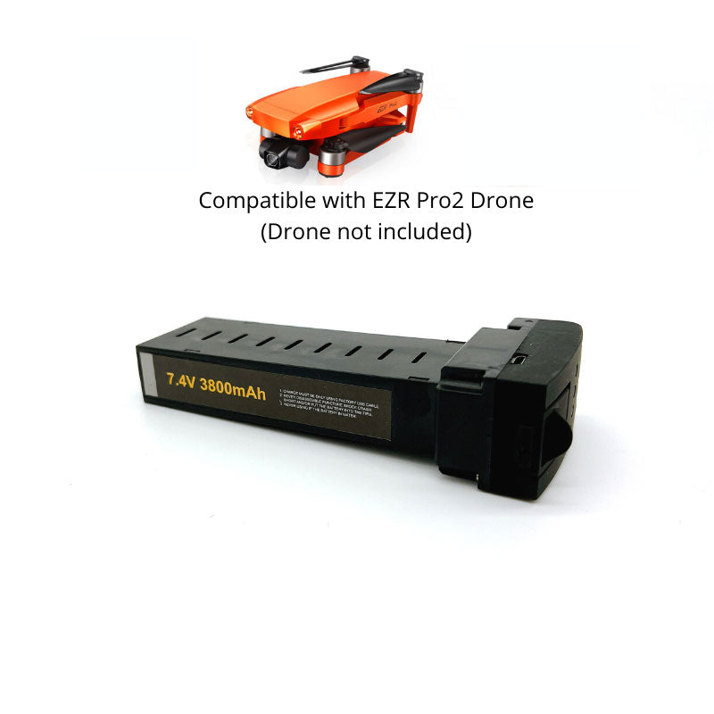 Performance S 8K HDR GPS Drone Extra Battery Original 7.4V 3500mAh Lipo Drone Replacement Battery - Orange