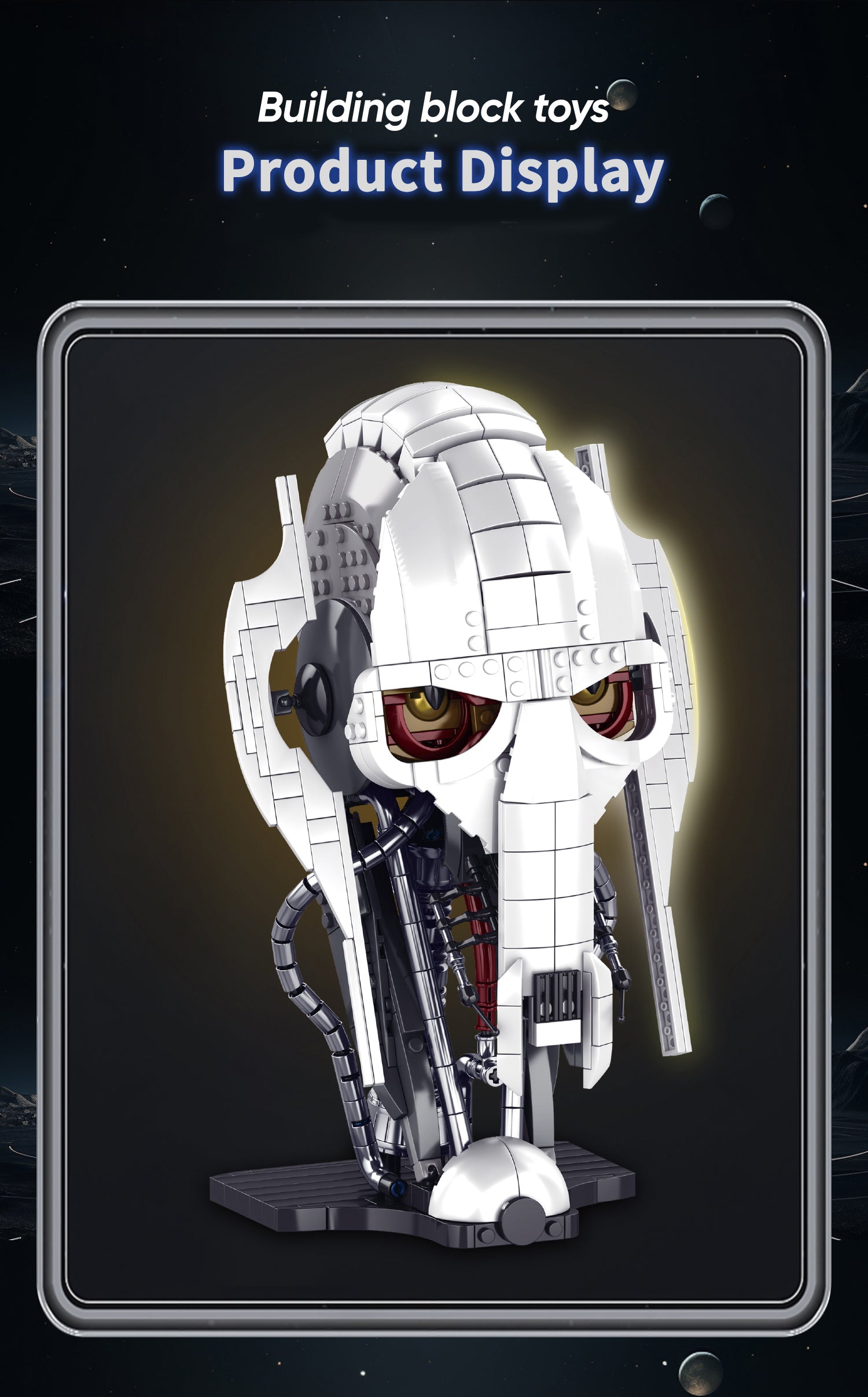 788PCS General Helmet Building Set, Restore Classic Building Blocks Model Home Ornament Decorations