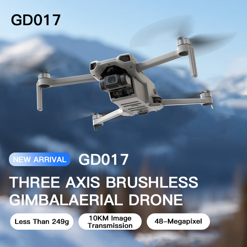 GD017 Drone 4K HD Camera 3-Axis Gimbal Touch Screen 249g Ultralight design Brushless EIS Electronic RC Quadcopter Toys 5.0