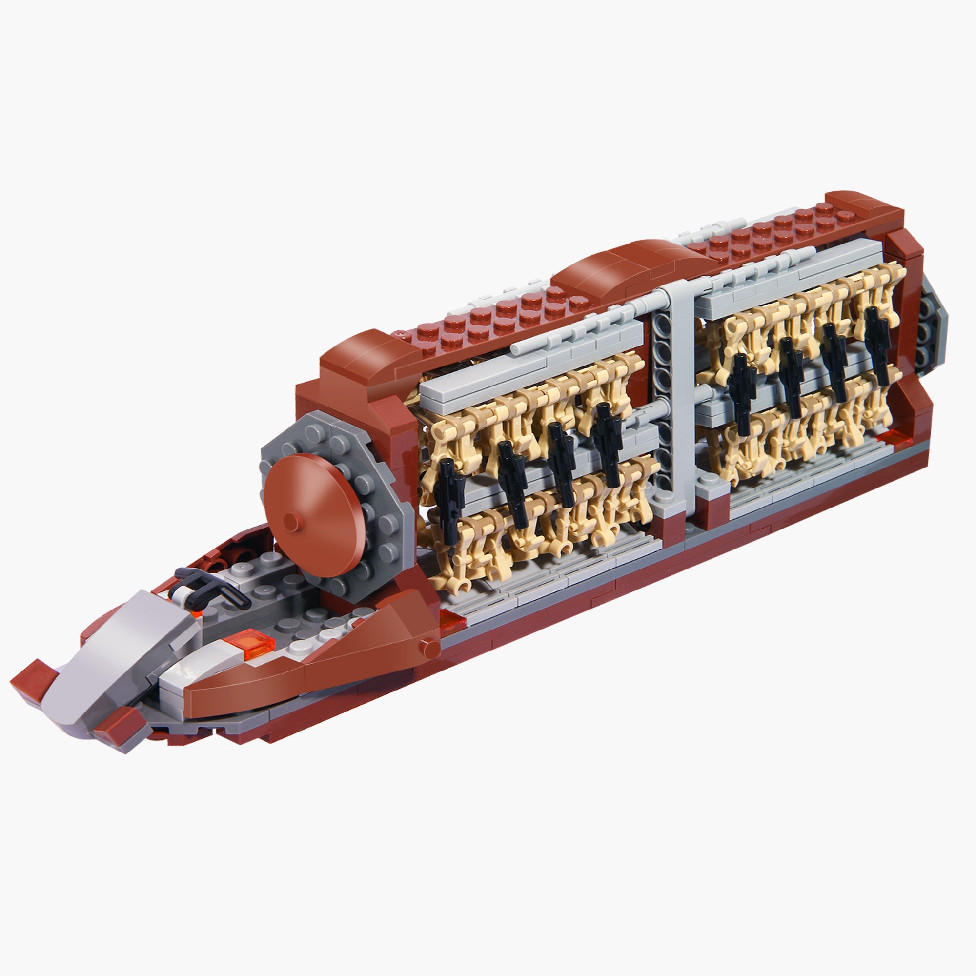 689PCS Star Wars Platoon Model Bricks Platoon Attack Building Blocks Set Machine and Destroyer Robot Bricks Toys For Children Birthday Gifts