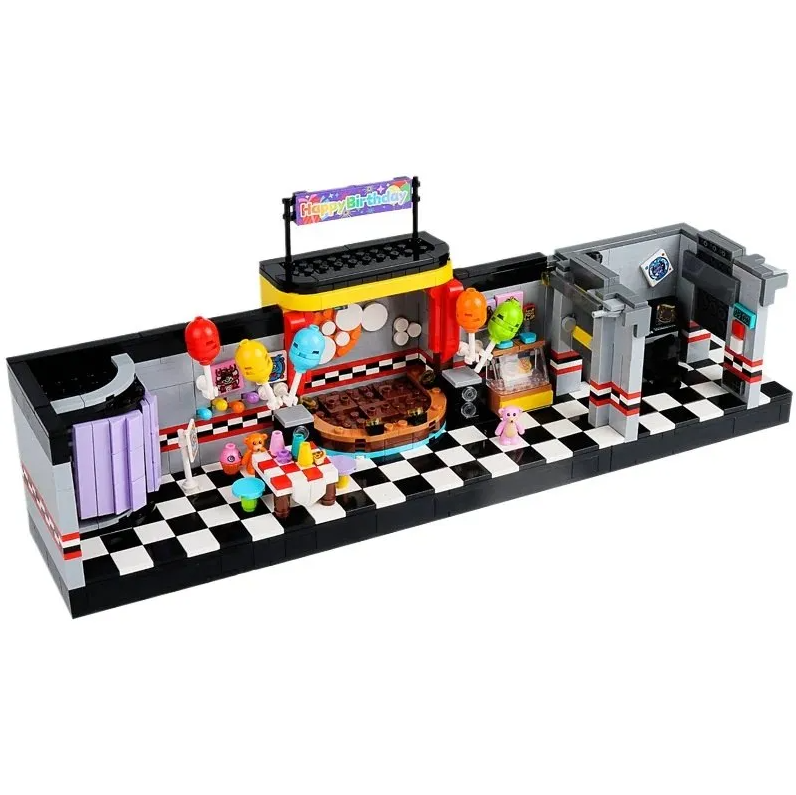 1388PCS Five Nights at Freddy's scene Movie & Game DIY Model Building Blocks WGC