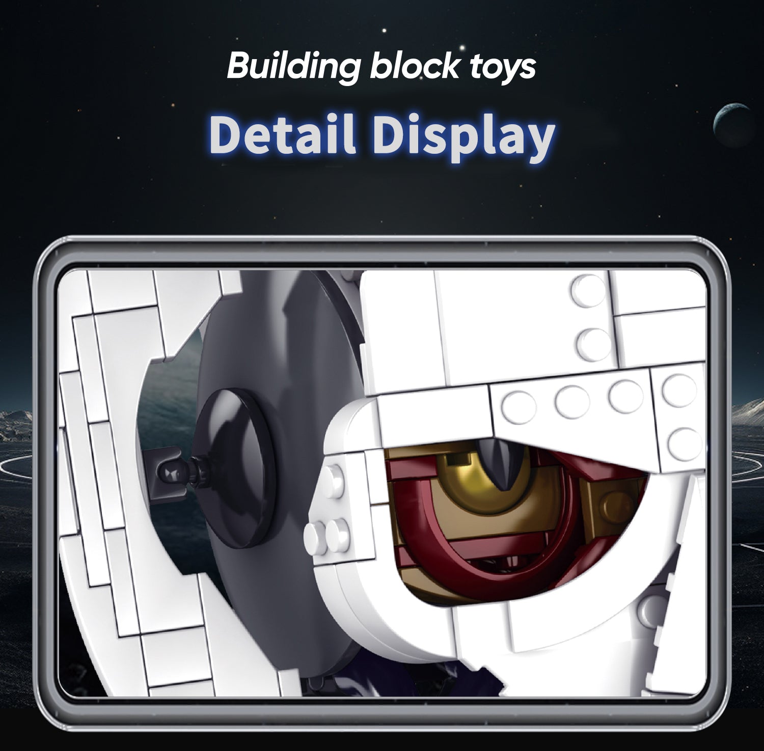 788PCS General Helmet Building Set, Restore Classic Building Blocks Model Home Ornament Decorations