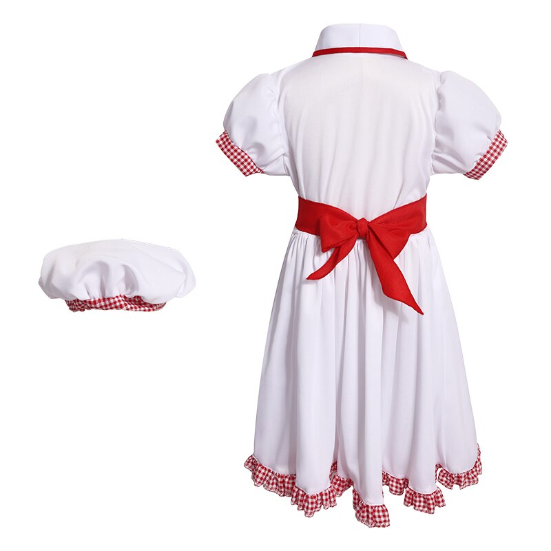 Kid's Doctor Chef Costume Child Chef Coat for Boys Girls Cook Outfi Halloween Children For Kids Uniform Book Week Costume