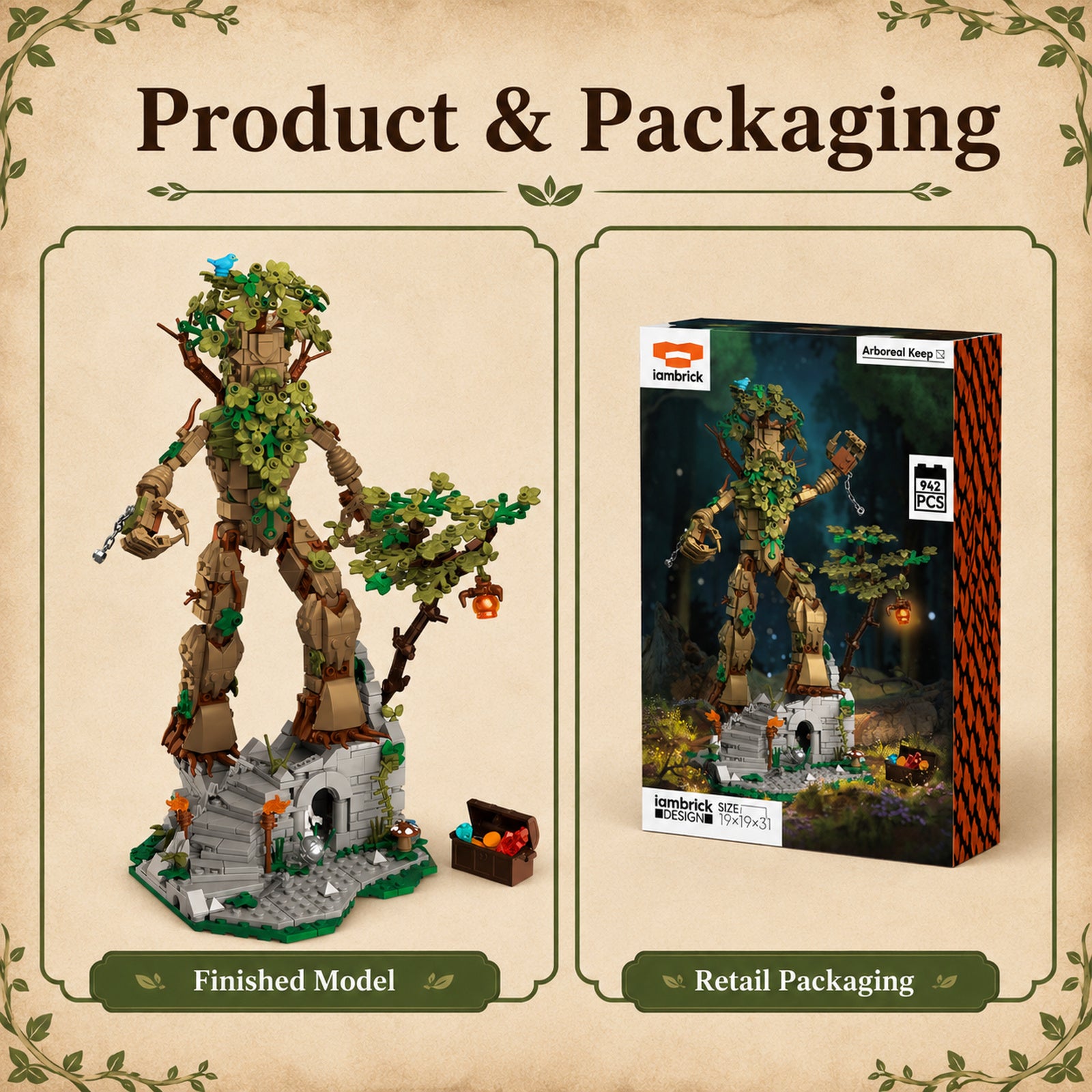 Arboreal Keep Fantasy Tree Guardian product and packaging image