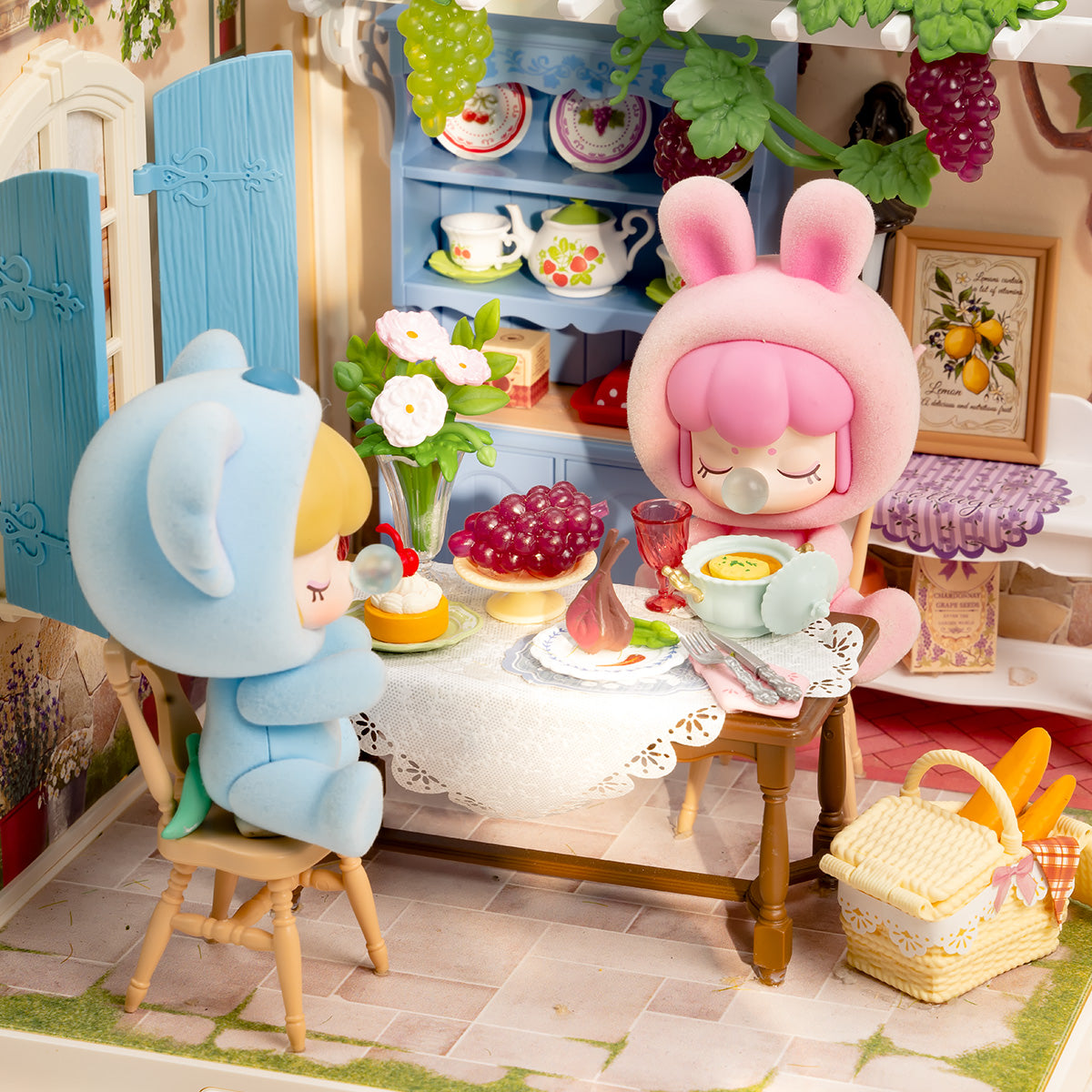 Rolife Midsummer Dream Yard DIY Miniature House - DW025 | 3D Garden Miniature Kit with LED Lights for Adults