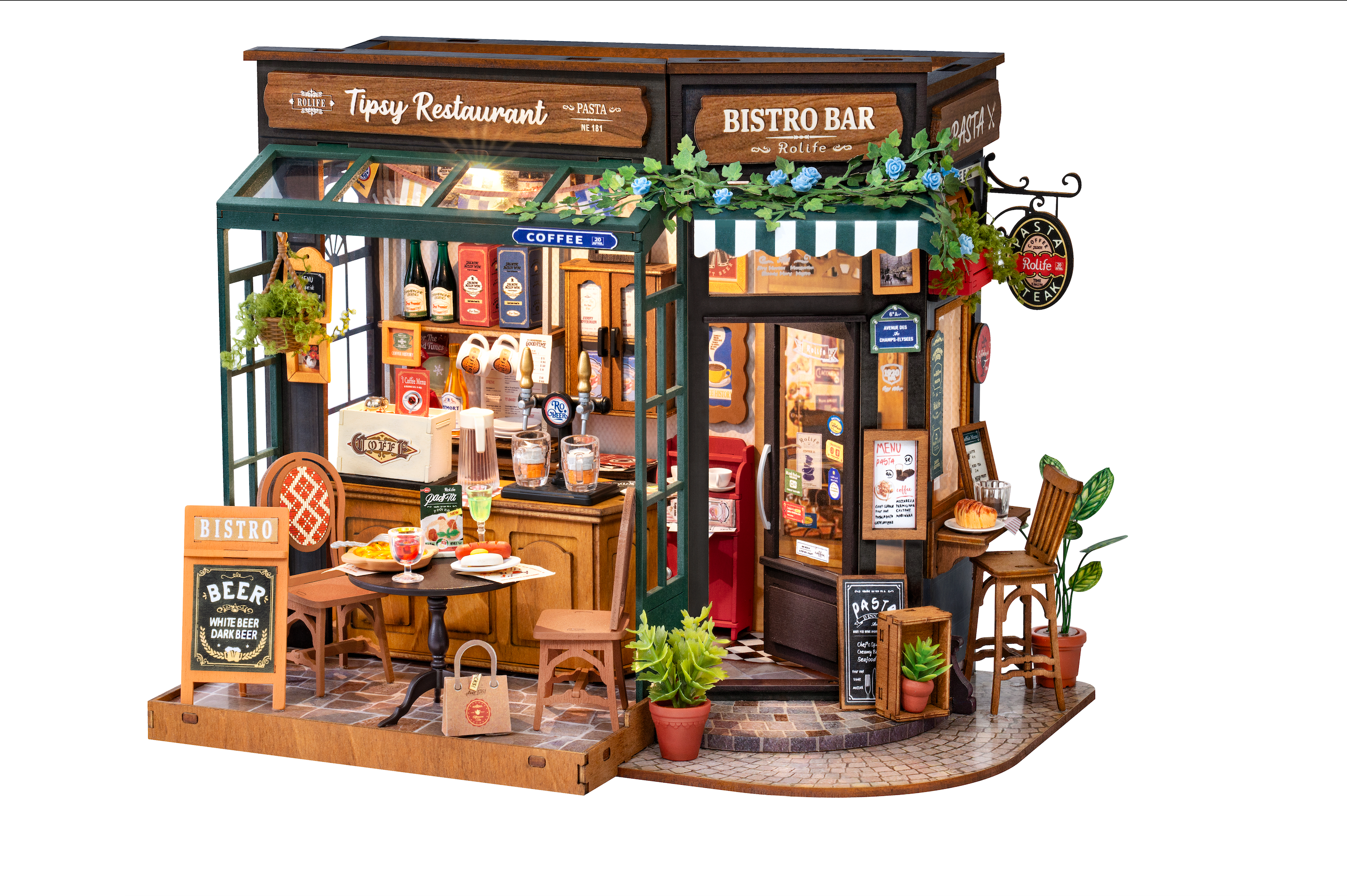 Rolife DIY Miniature House - Tipsy Restaurant DG167
