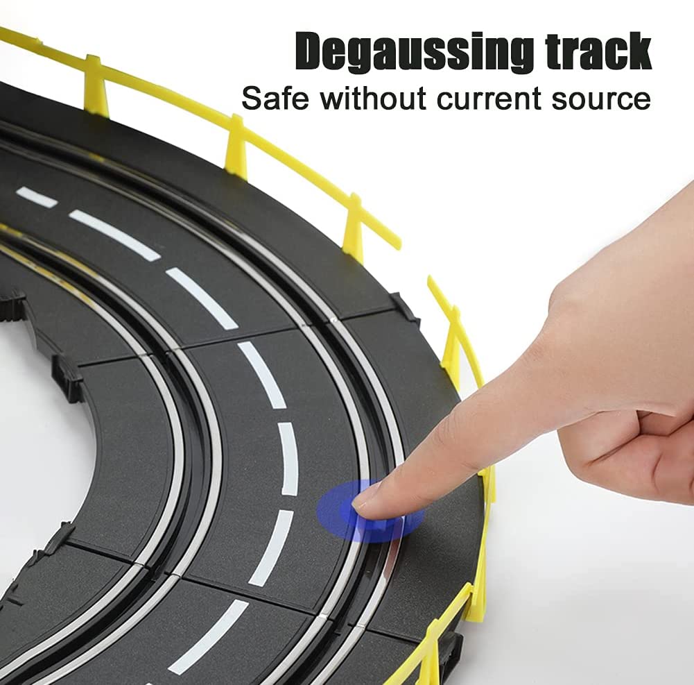 11.6 m Electric Track Racing Slot Sets Two Cars Controls Kids Vehicle Toys Gift