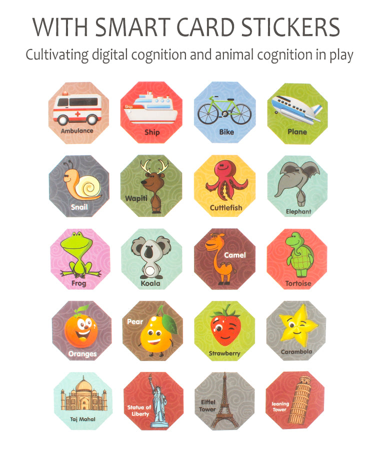 Magnetic Tiles 132pcs Magnetic 3D Educational Building Blocks Set Toys for Kids