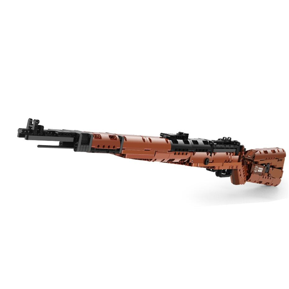 1025pcs MOULD KING 14002 The Mauseres 98K Sniper Rifle Building Blocks Toy Set