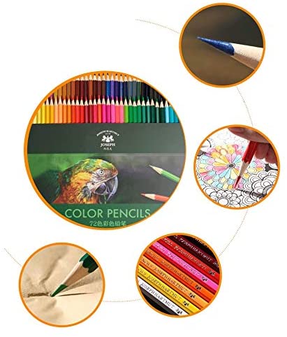 48 Colors Drawing Pencil Crayon Set Pencil Set Artist Painting Wooden Pencils