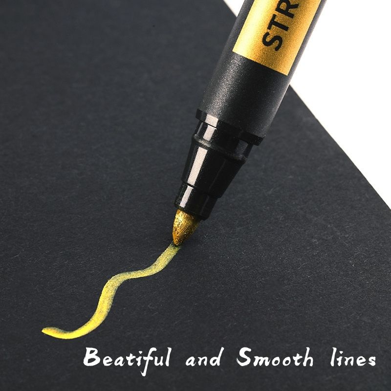 10-Colour Kid-Safe Acrylic Paint Pens | Quick-Dry, Non-Toxic Markers for Rock, Fabric, Ceramic & Multi-Surface Art – Includes Eco-Friendly Case (Ideal for Young Artists!)