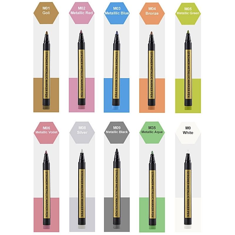 10-Colour Kid-Safe Acrylic Paint Pens | Quick-Dry, Non-Toxic Markers for Rock, Fabric, Ceramic & Multi-Surface Art – Includes Eco-Friendly Case (Ideal for Young Artists!)