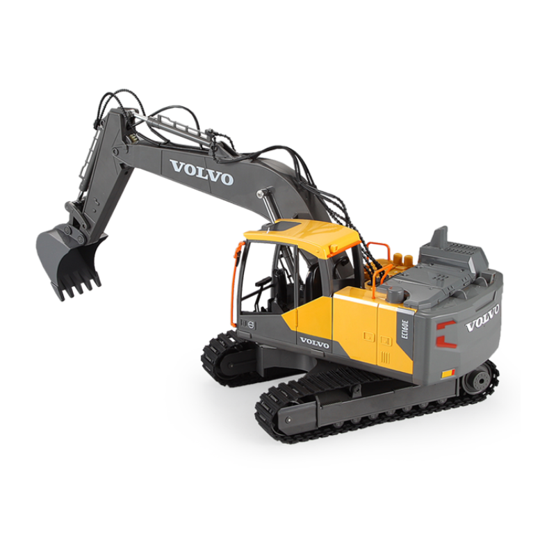 Double E E568-003 2.4GHz Remote Control Volvo Excavator Engineer Vehicle Toy Car