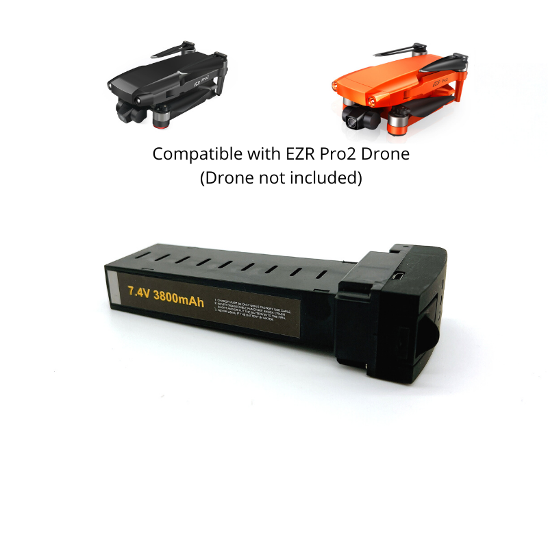 Performance S 8K HDR GPS Drone Extra Battery Original 7.4V 3500mAh Lipo Drone Replacement Battery - Black