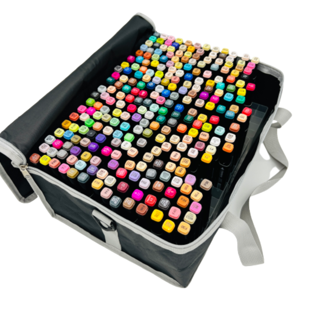 262PCS Color Marker Art Set Double Head Alcohol Based Children Gift