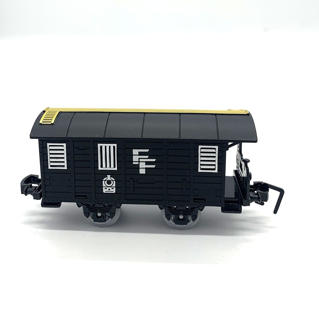 39PCS Classical Freight Steam Rail Train Set Battery Operated RTR Simulation Kids Toy