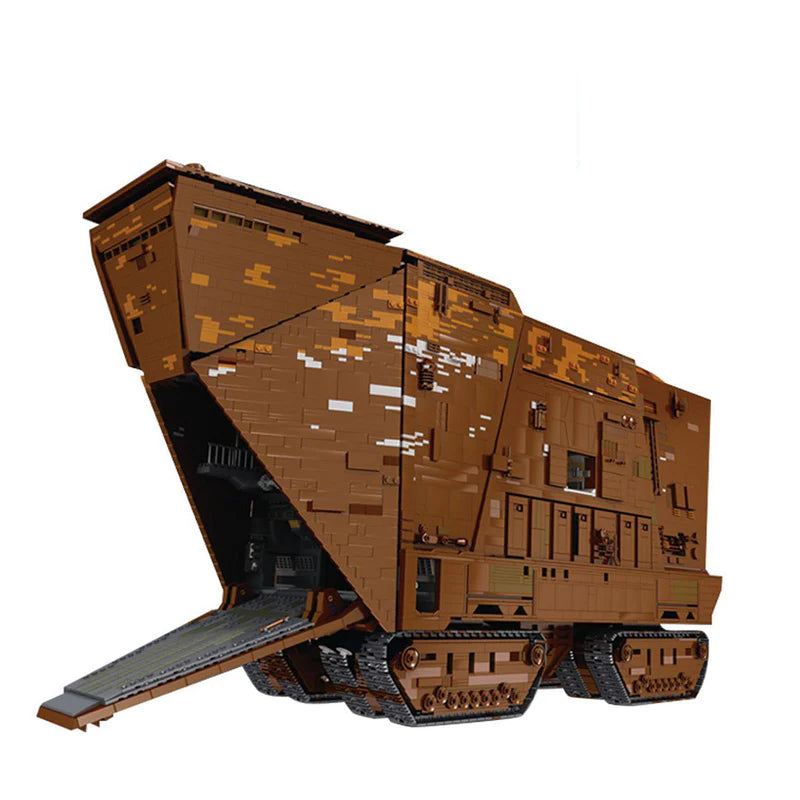 13168pcs Star Toy Wars Compatible Cavegod Sandcrawler Assembly Buildin Megajoy AU