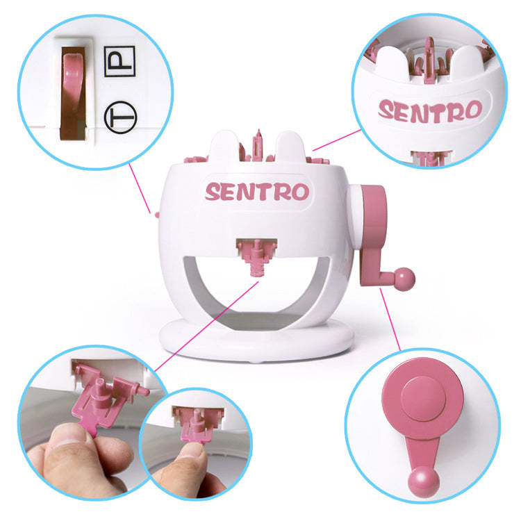Sentro 22 Needle Knitting Machine Knitting Loom Set for kids Magic Loop Loom DIY Hand Knitting Bunny Design