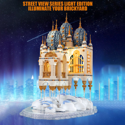 2866pcs Sky Castle Blocks Kids Building Toys Girls Puzzle Block Mould King Gift