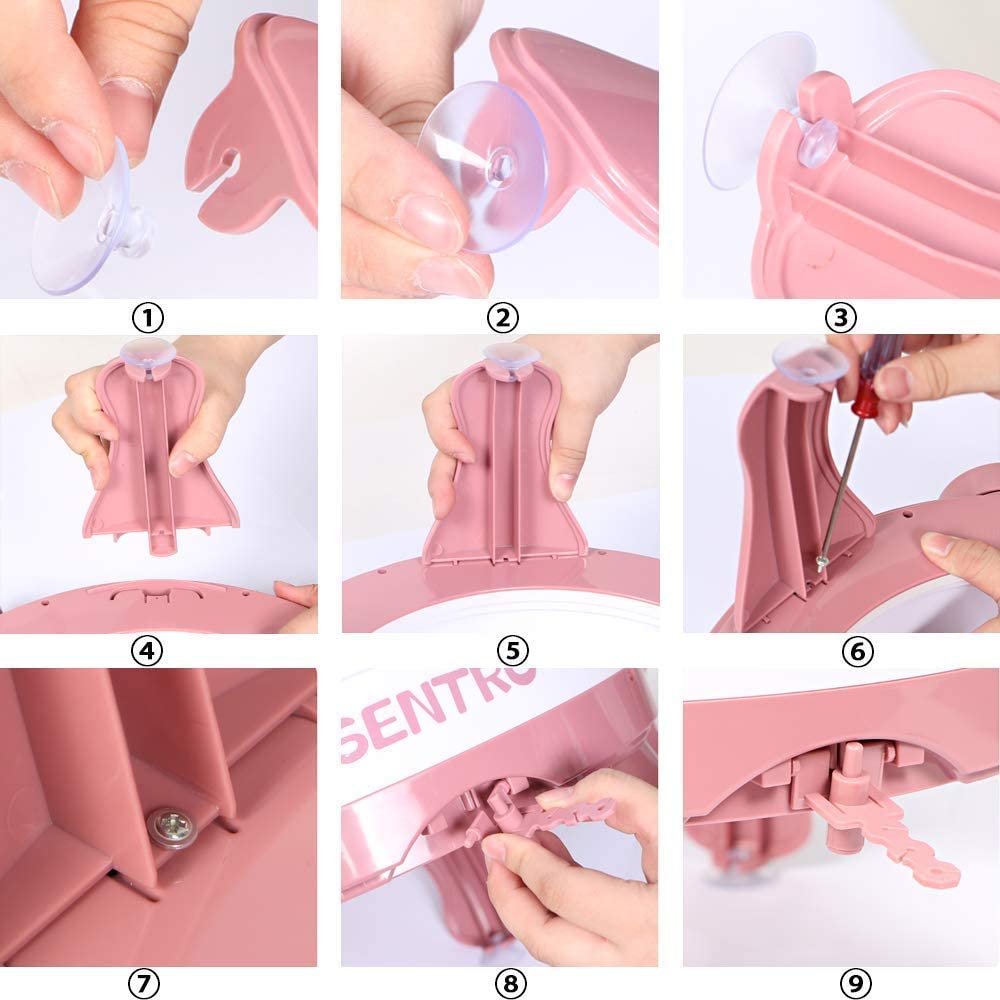 Sentro 48 Needle DIY Yarn Hand Knitting Machine Weaving Loom Knit for Scarf Hat Kid