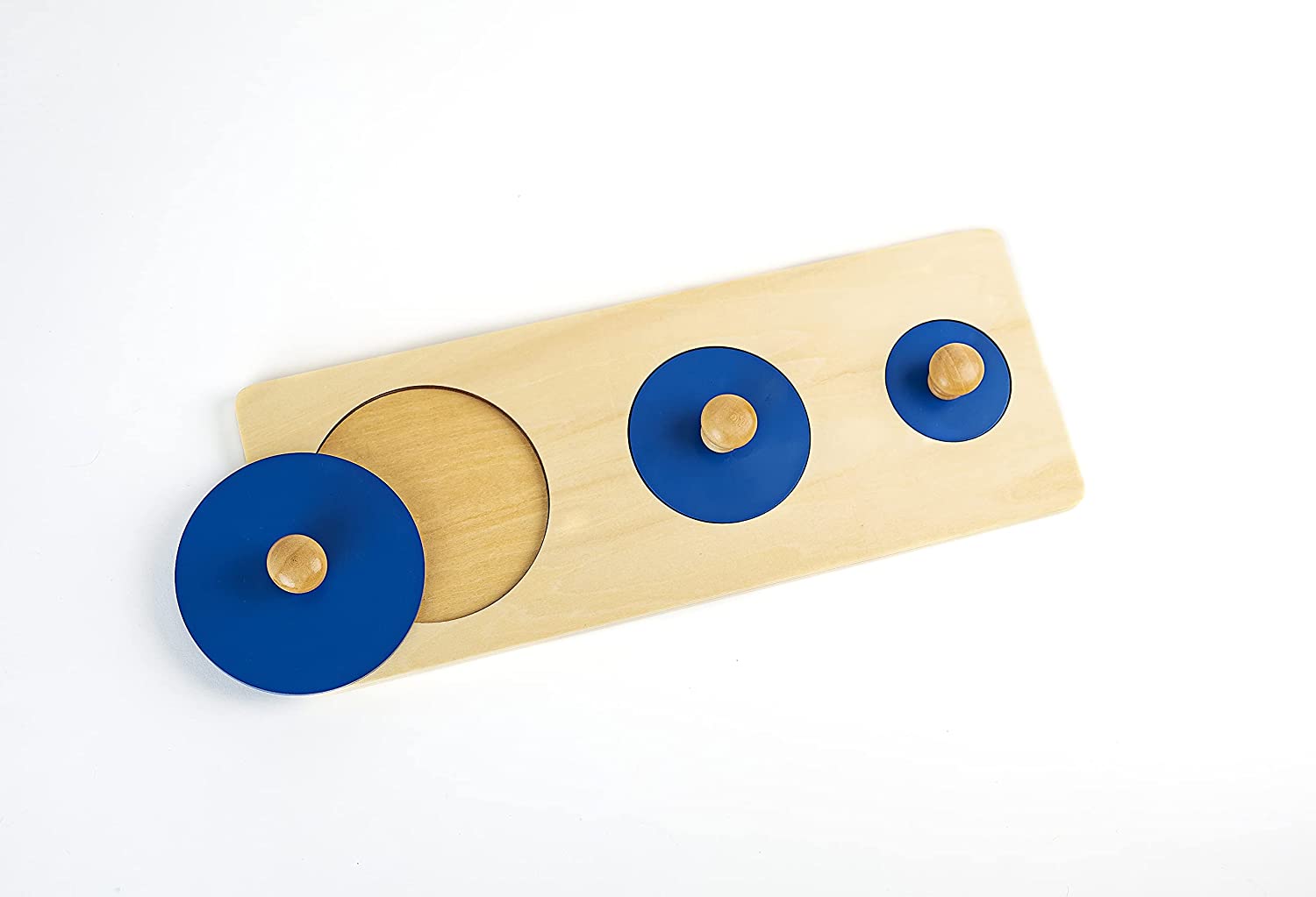 Montessori Shape Matching Wooden Puzzle Educational Basic Geometry Baby Toy