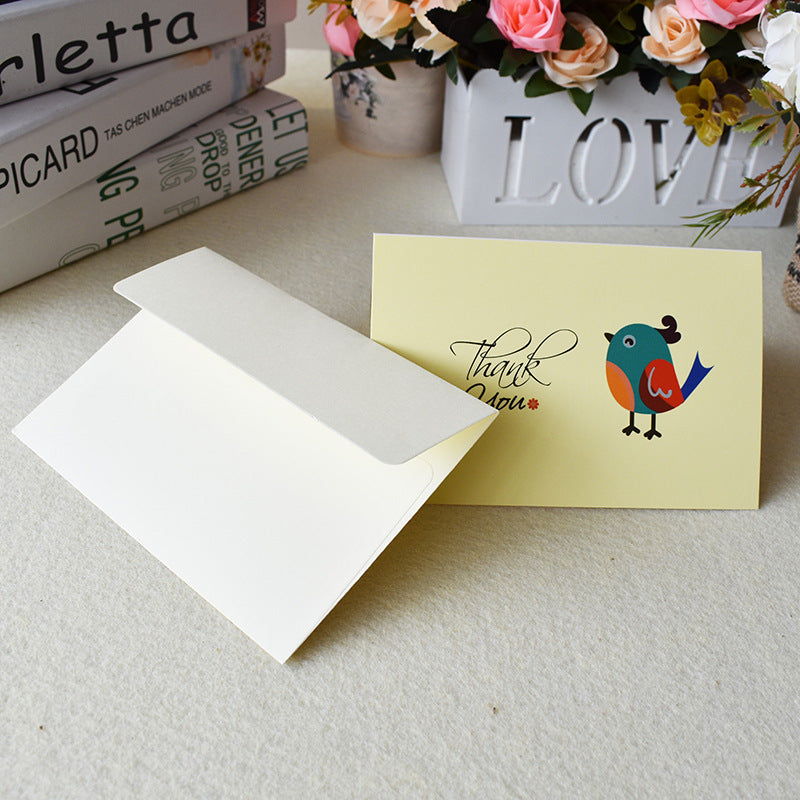 24pcs Premium Greeting Cards Thank You Cards 6 Styles Bulk Mixed Party Card Pack With Envelopes and Stickers - Flowers