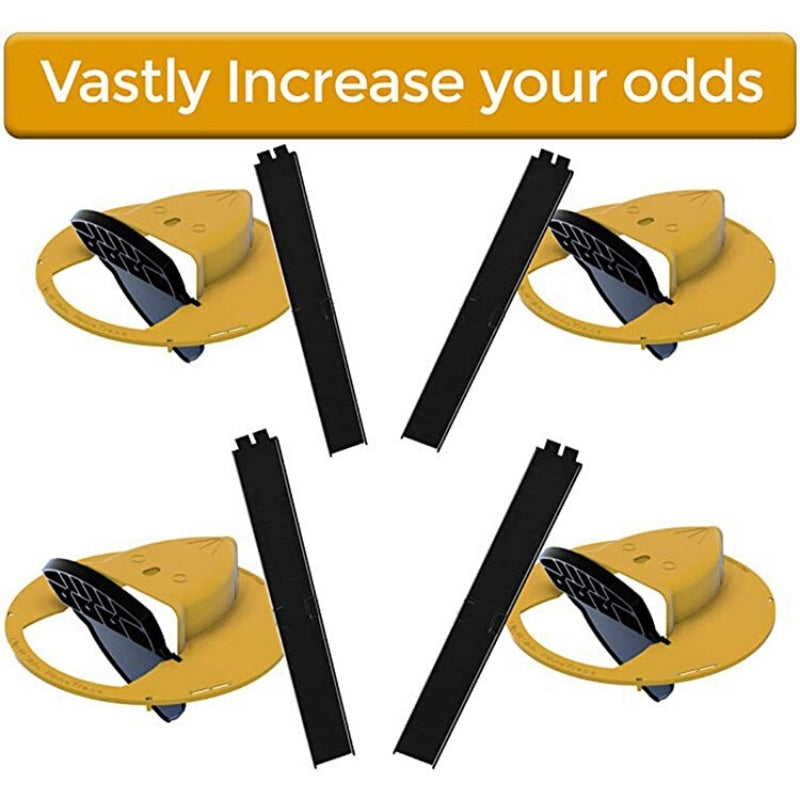 Rolling Lid Bucket Mouse Trap Efficient Humane Mice Mouse Trap safe handling