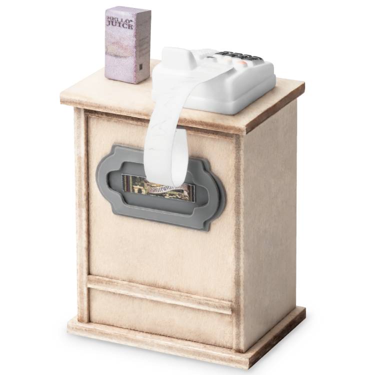 Robotime 1:24 DIY Miniature Mini Dollhouse Kit Home Deco Nancy's Bake Shop DG143