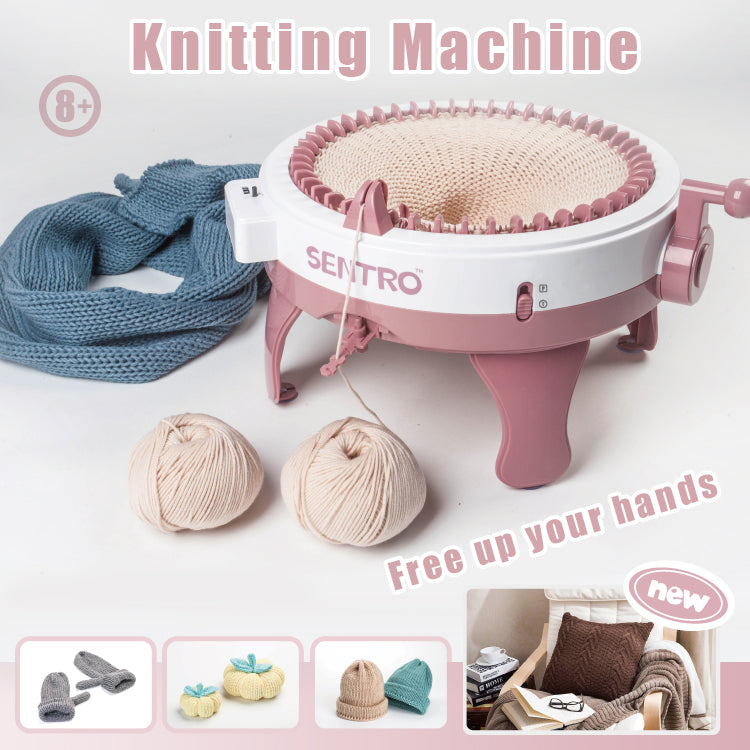 40 Needle DIY Yarn Hand Knitting Machine Weaving Loom Knit for Scraf Hat Kid