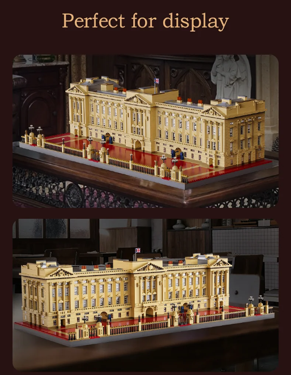 CaDA C61501W 5604PCS Buckingham Palace Large Modular Castle MOC Building Blocks Toy Set