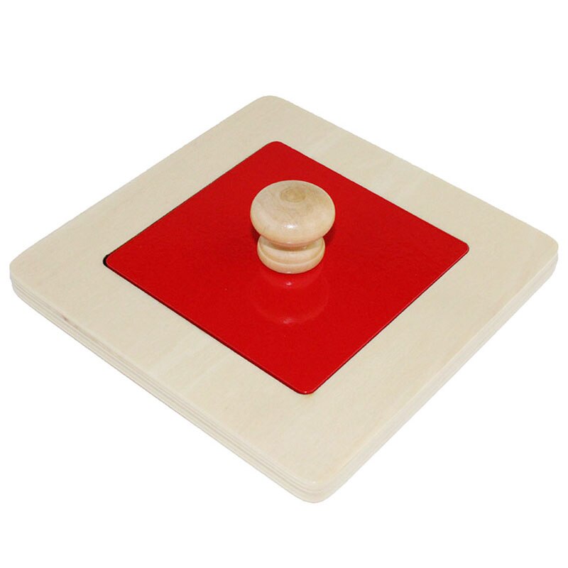 Montessori Shape Matching Board Wooden Puzzle Learning Educational Toy For Kids