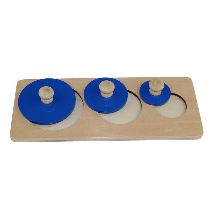 Montessori Shape Matching Wooden Puzzle Educational Basic Geometry Baby Toy