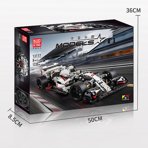 1235pcs 1:10 Giants Car Model Kids Building Toys Puzzle Block Mould King Gift