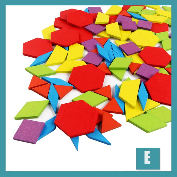 155Pcs Wooden Jigsaw Puzzle Games Montessori Educational Toys For Kids Patterns