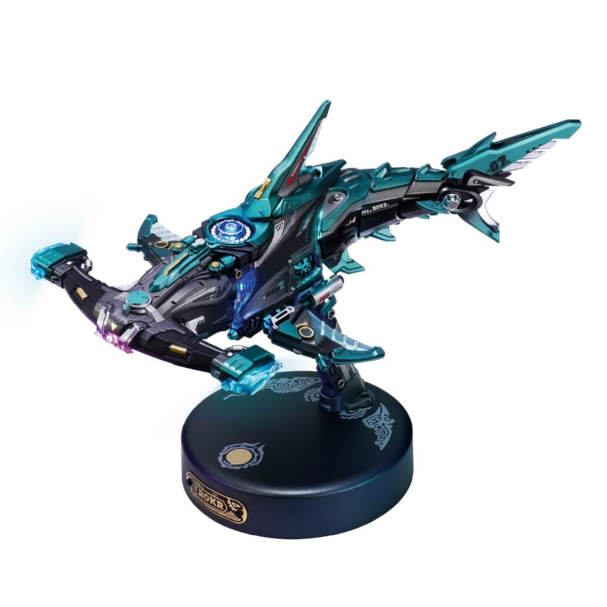 ROKR Hammerhead Shark MI07 — completed model DIY kit display