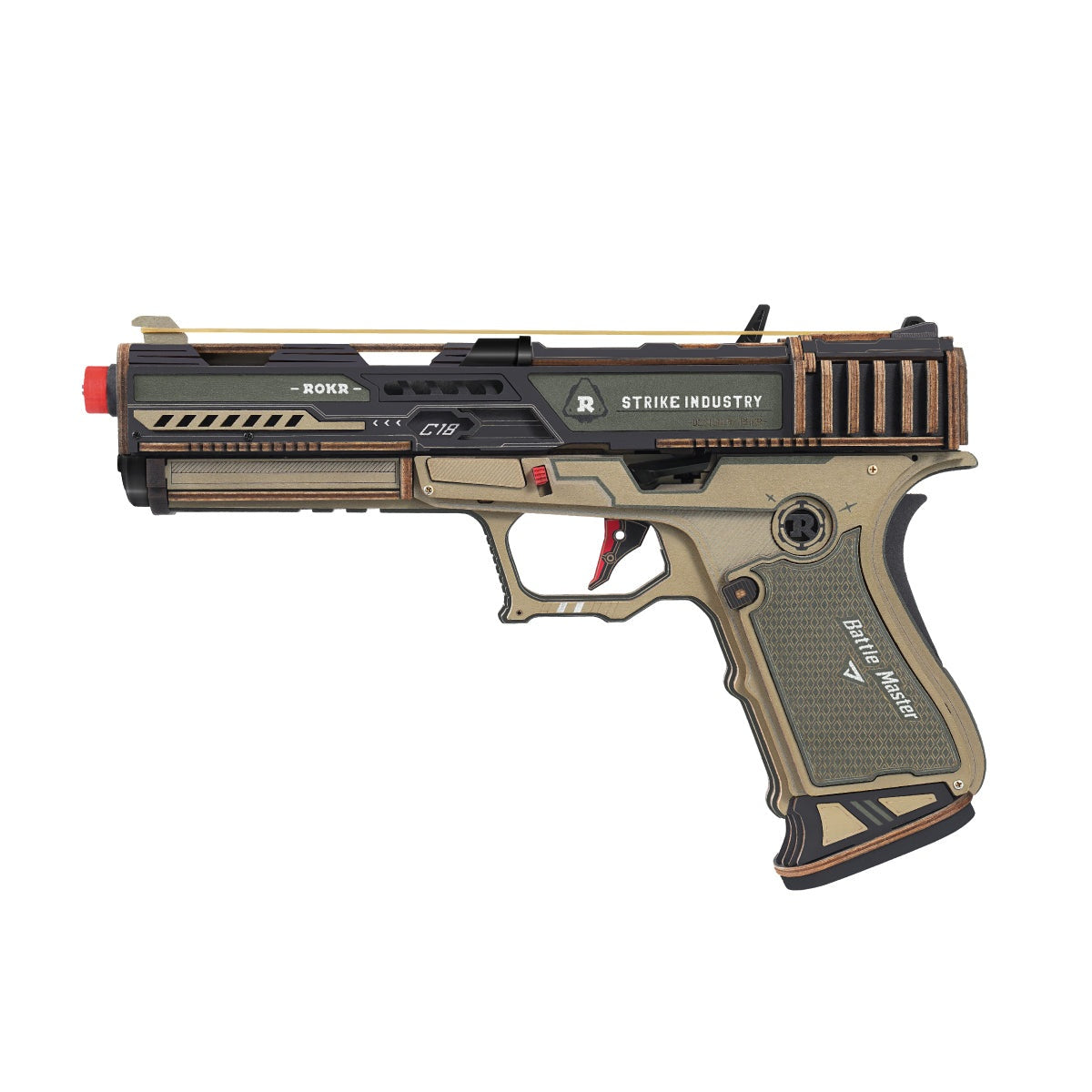 ROKR Legato C18 Pistol LQM02 — completed model DIY kit display