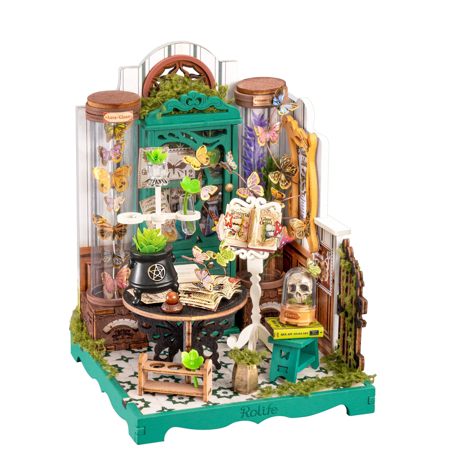 Rolife Rolife Potions Workshop DS057 — completed model DIY kit display