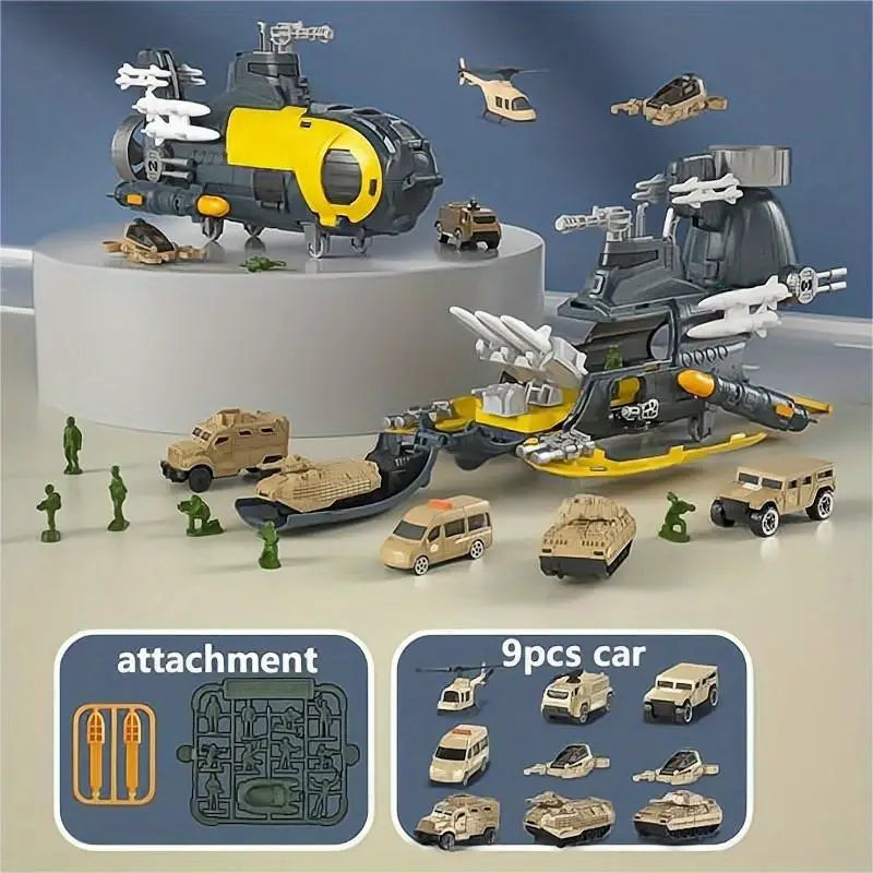 Childrens' Submarine Models Military Models Simulation Models Assembly Toys Gift for Boys and Girls