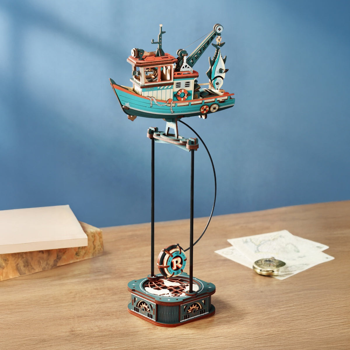 ROKR Lucky Trawler MCD08 — display setting DIY kit display
