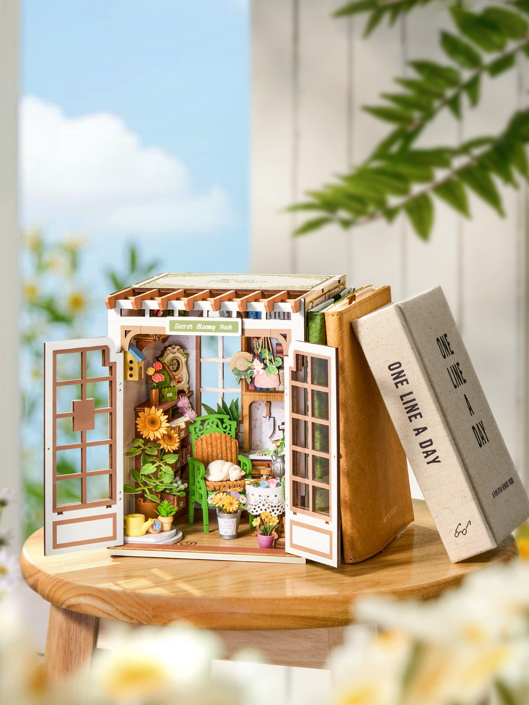 Rolife Secret Bloomy Nook TGE04 — display setting DIY kit display