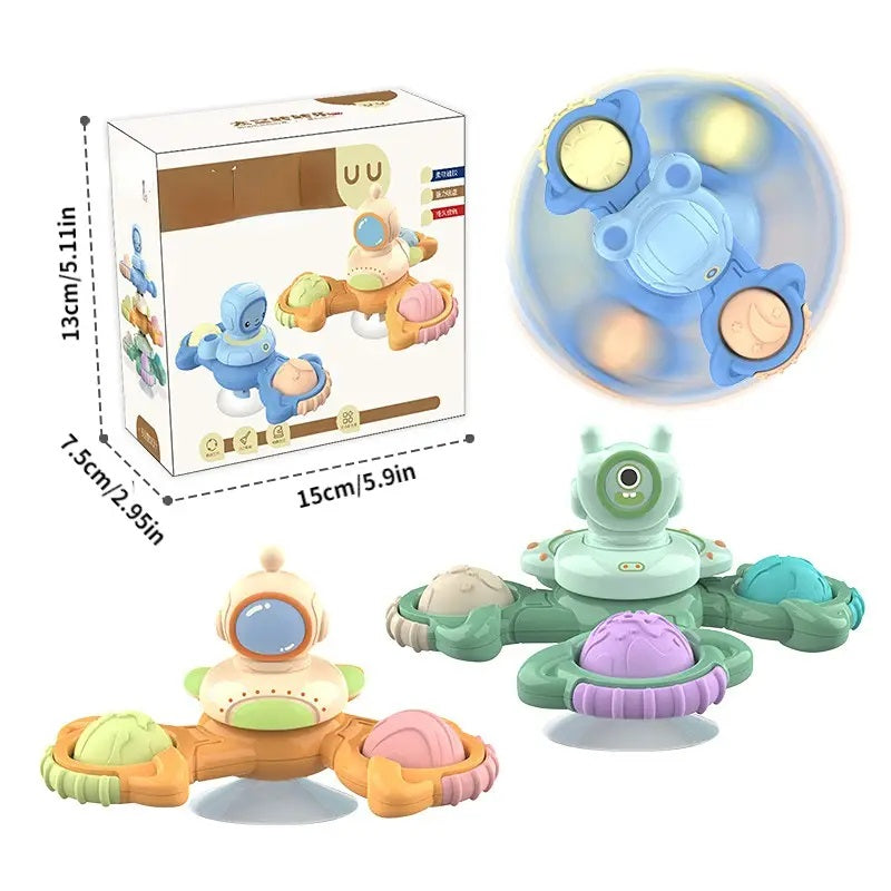 Children's Gyroes Teether DIY Space Baby Assembled Spinning-Toy Stable