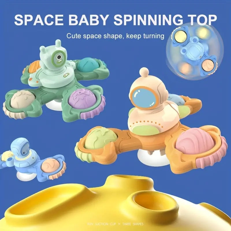 Children's Gyroes Teether DIY Space Baby Assembled Spinning-Toy Stable