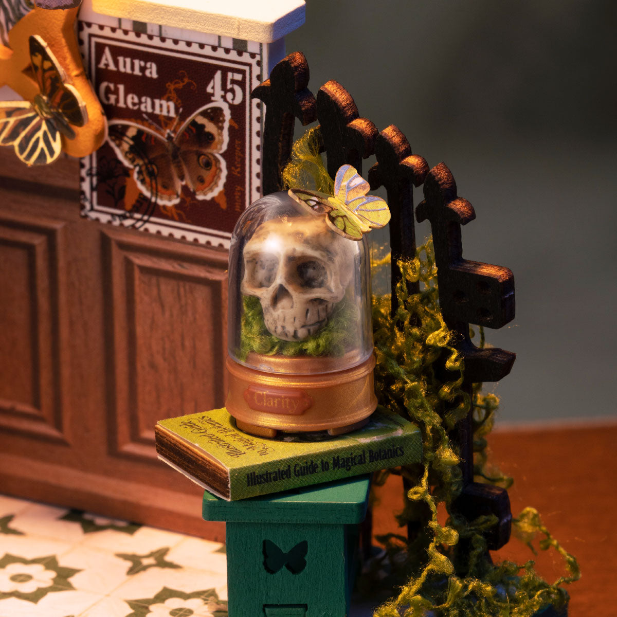 Rolife Rolife Potions Workshop DS057 — miniature potion and display accessories DIY kit detail