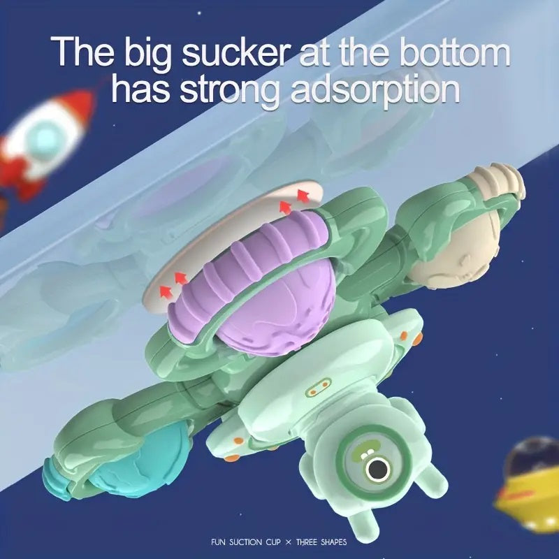 Children's Gyroes Teether DIY Space Baby Assembled Spinning-Toy Stable