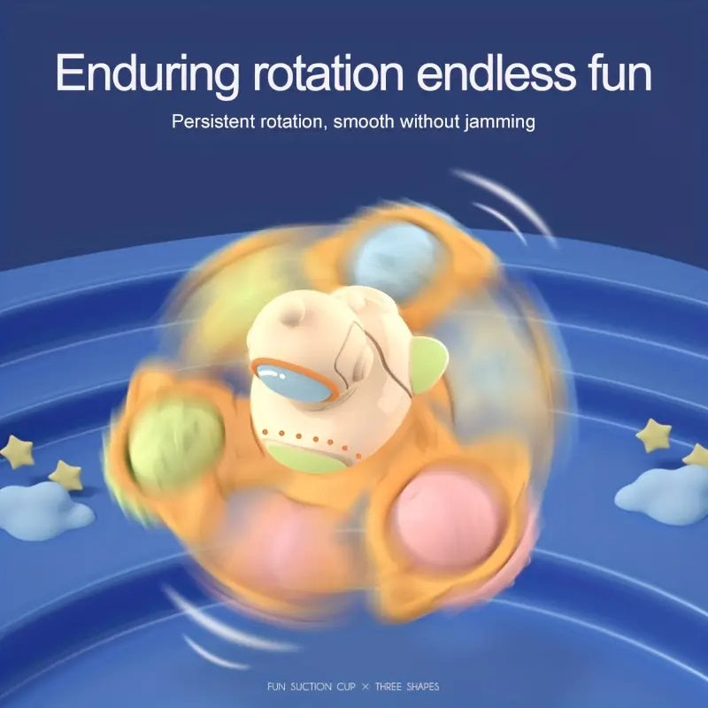 Children's Gyroes Teether DIY Space Baby Assembled Spinning-Toy Stable